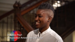 Sjeazy Pearl on Amsterdam Gay Pride TV (DUTCH)